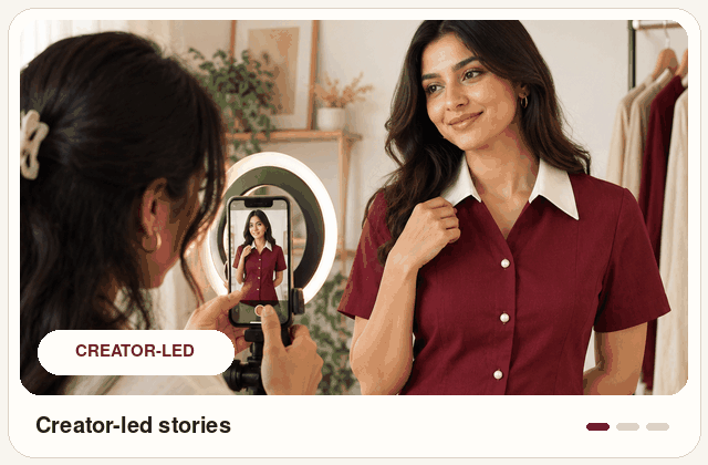 Illustrated Creator Network capability for regional creator stories and audience connection