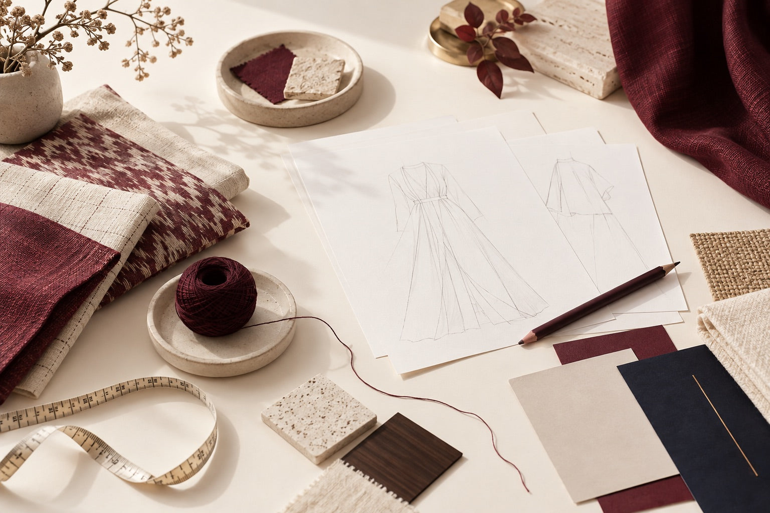 Concept visual for fashion brand strategy and product development